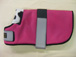 WDC 04 Hot pink with black piping Lined with black and white fleece.JPG